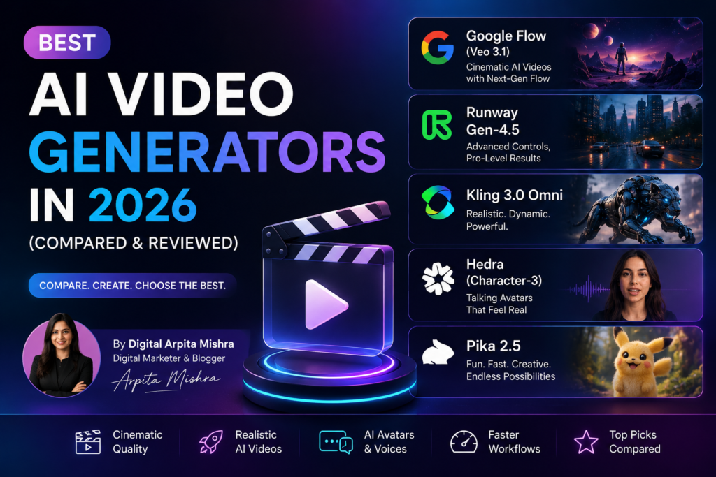 Best AI Video Generators in 2026 (Compared & Reviewed)